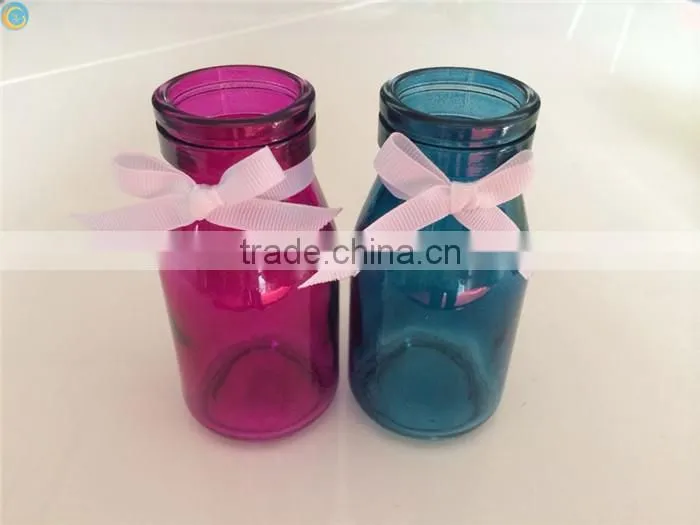 decorative sand bottle flower bottle glass wish bottle