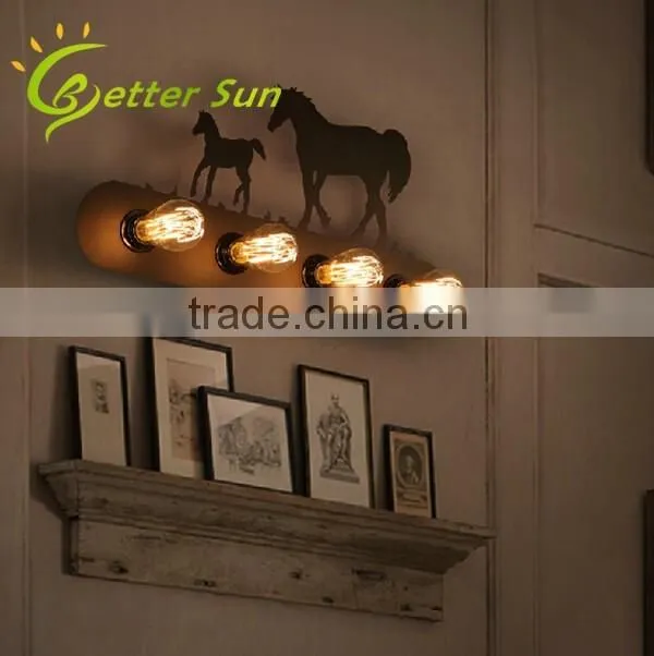 Two Horse Fancy Designs Wall Lamp Wall Light/Classic Wall Sconce