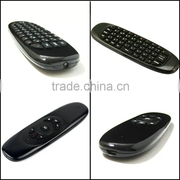 2.4G Gyroscope Factory C120 2.4G Remote Control Wireless Air Mouse For TV Box and Computer
