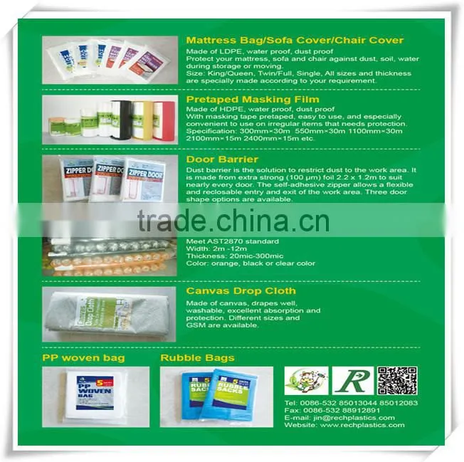 good sale of plastic auto masking film