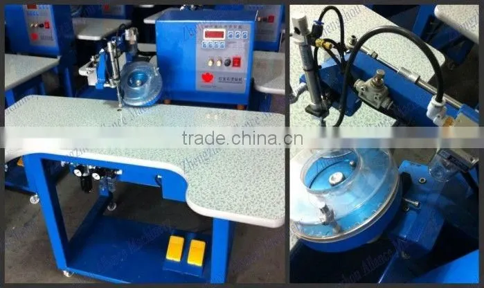 2015 hot selling stable quality ultrasonic hot fix crystal setting machine