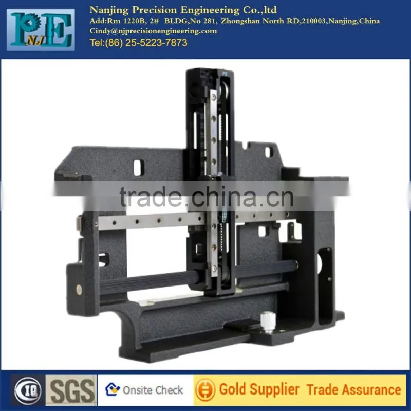 Nanjing supply high quality OEM and ODM black oxide aluminium assembly