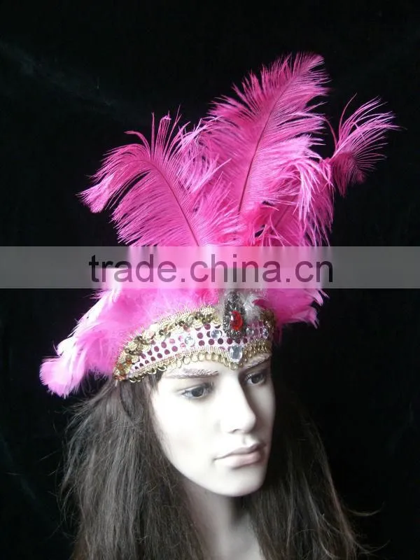Indian Feather Headdress, Ostrich Headdress