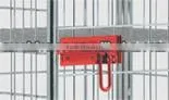 Round tube frame metal mobile container for storage using