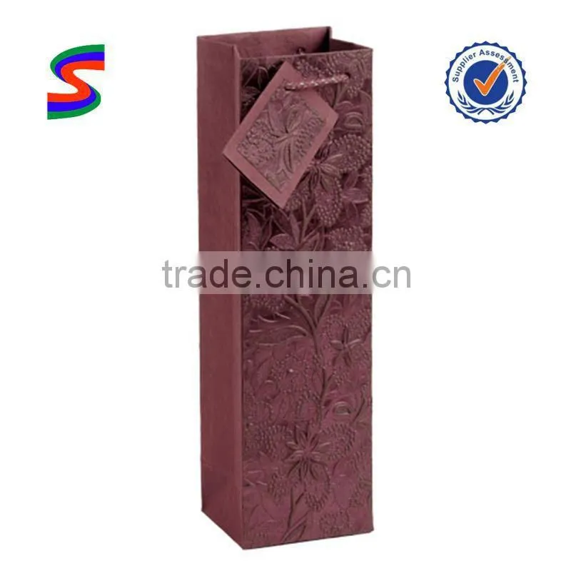 Bag Wine Pvc Wine Bag With Ice Cube