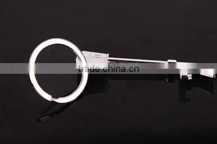 New Bottle Opener Key Ring Keyring Chain Metal Bar Tool