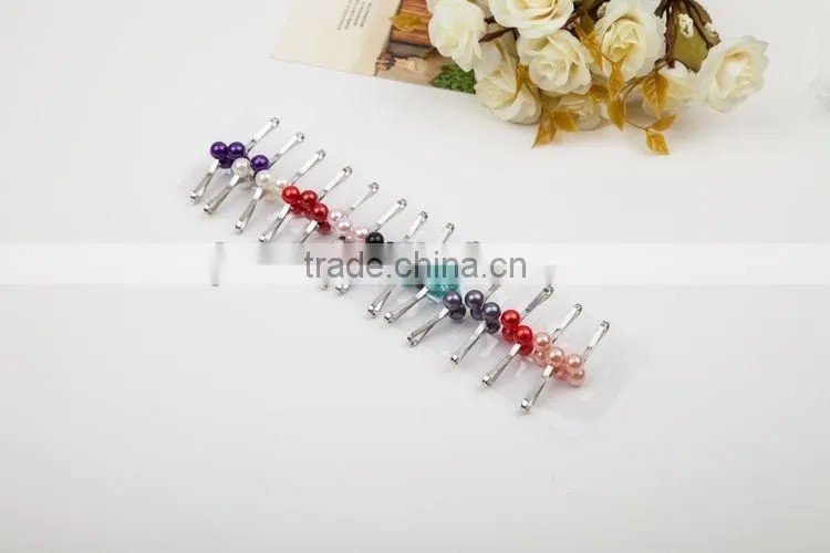 Wholesale Fashion Muslim Pearl Flat U Brooch Clip Accessoryies 2016 New Hot Design PDJ0116