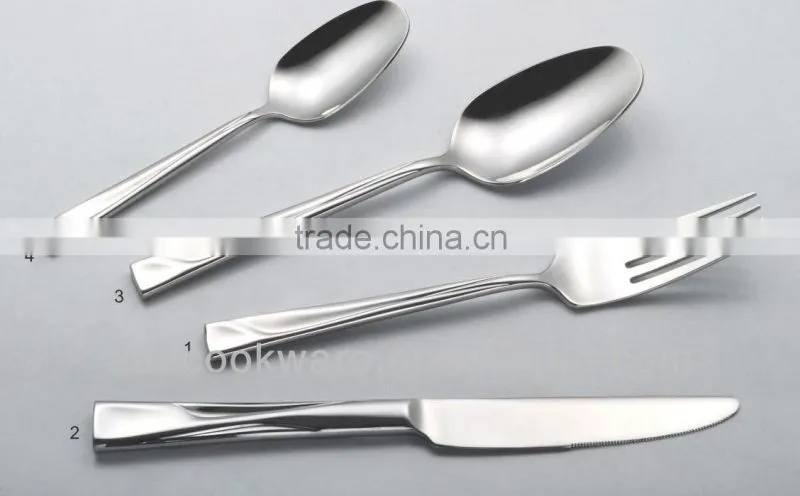2015 SA-C007 18/8 Stainless Steel Flatware Cutlery set for wholesale