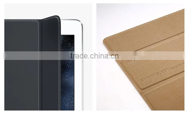 High Quality Remax Simple Series Folding PU Leather Case For iPad Pro 12.9" TB-0006