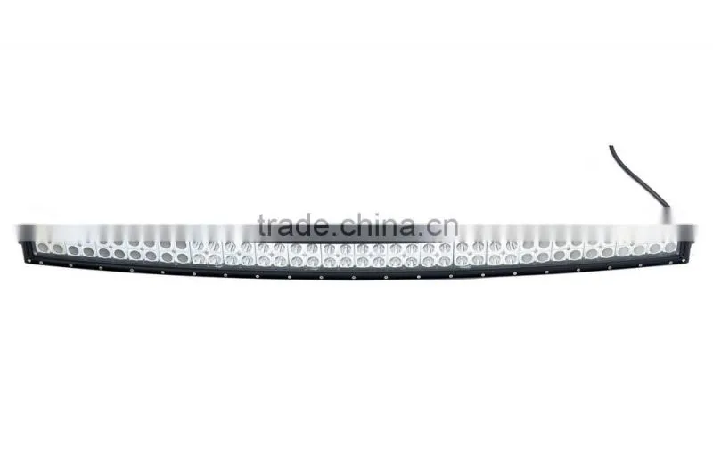 High quality 240W cree led curved light bar cover