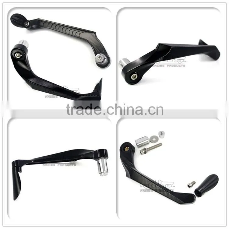 BJ-LG-005 New Arrival Universal 22mm CNC Aluminum Bent Motorcycle Brake Lever Guard