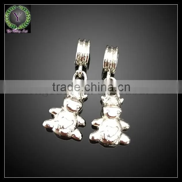 Popular DIY flat metal beads