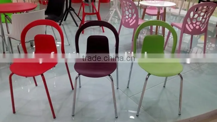 outdoor armless plastic stacking chair cheap chairs HYH-9122