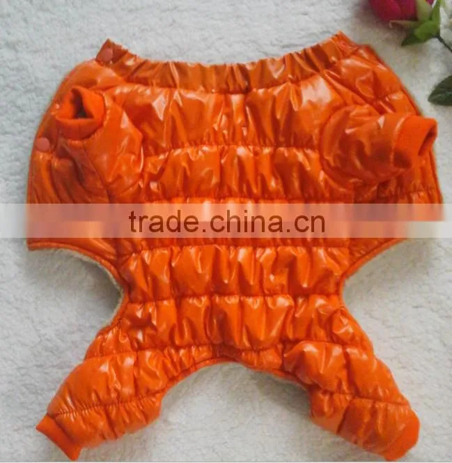 winter warm 100% polyester pet and dog outwear wholesale
