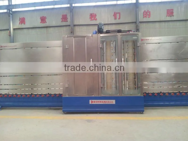 stainless steel frame double glass making machine
