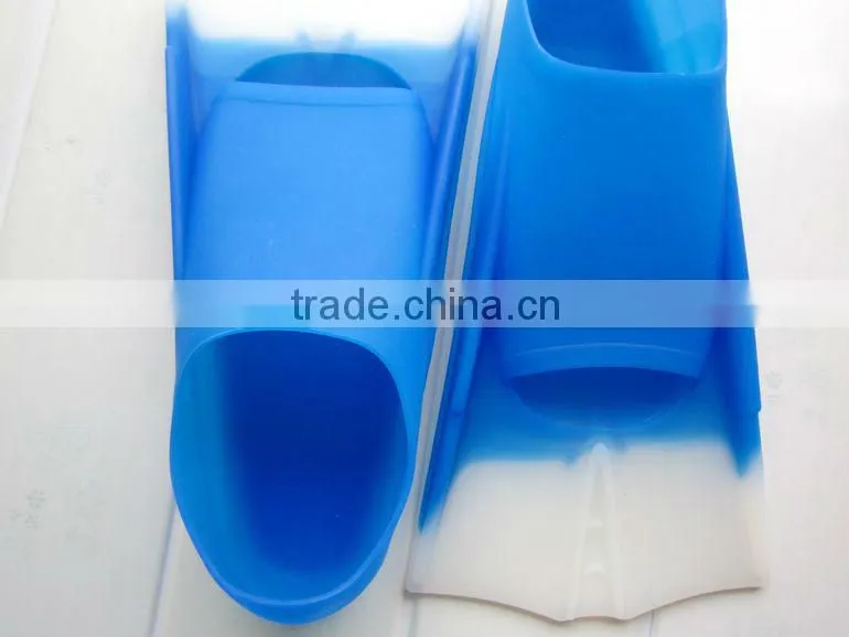 silicone rubber diving fins for Diving ,swimming ,training