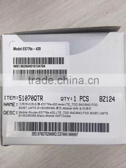 Unlocked Huawei E5776S-420 4G wireless router