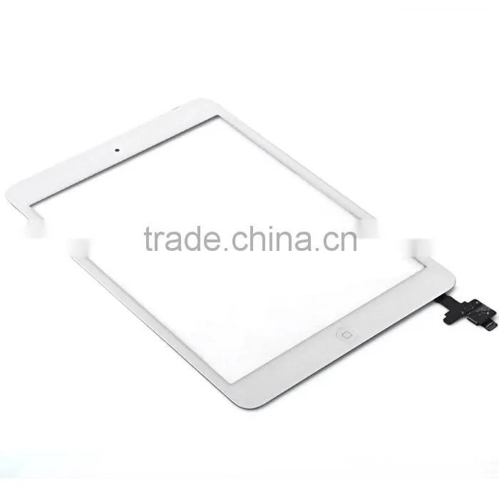 For Black Ipad Mini Front Panel Touch Glass Lens Digitizer Screen Replacement Parts