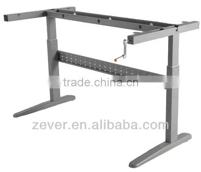 multifunctional hand crank height adjustable table legs mechanism