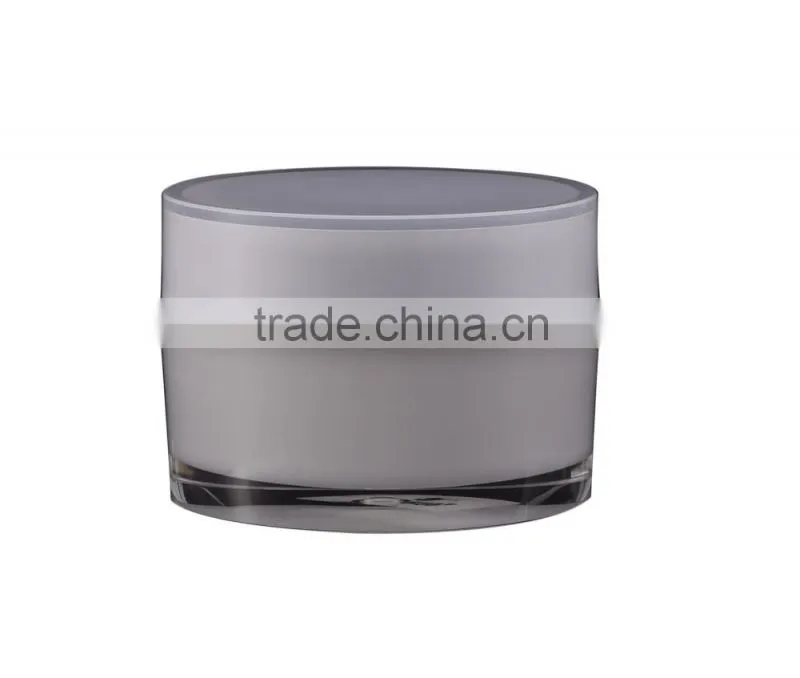 Empty cream jar plastic cream jar cosmetic acrylic cream jars