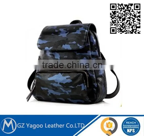 girl's fashion leather backpack korea style backpack