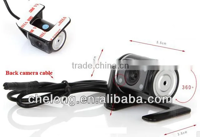 2.7" TFT Front & Back Display HD 720P Automobile Rearview Mirror Data Recorder