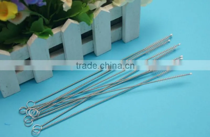 Factory Price Stainless Steel Metal Straw Brush Cleanser Cleaner