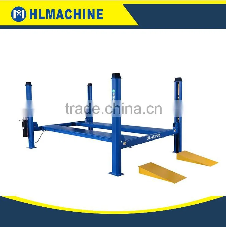 auto lift four post car lift hydraulic cylinder for repair