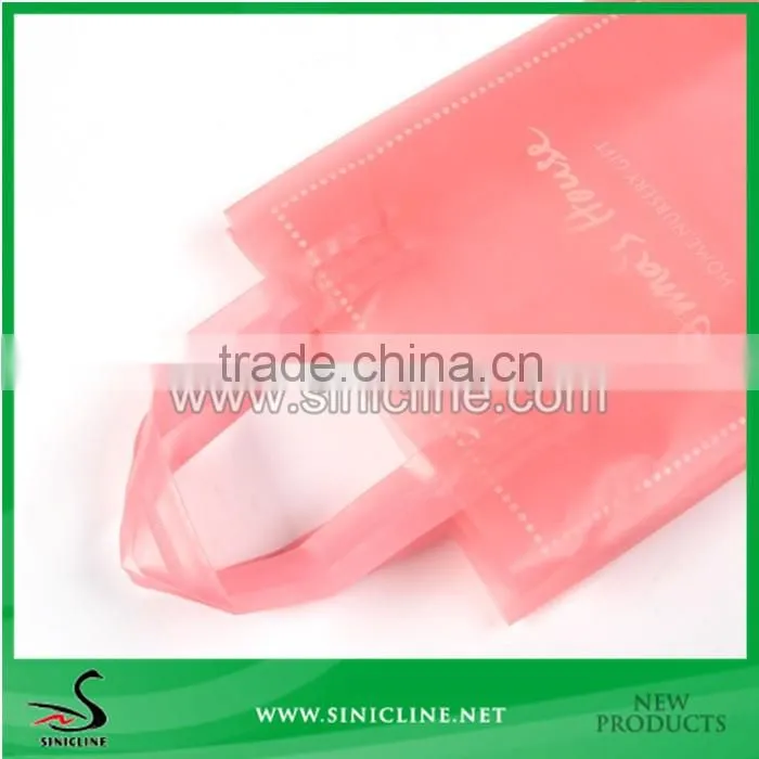 Sinicline Wholesale Pink Plastic Hand Bag