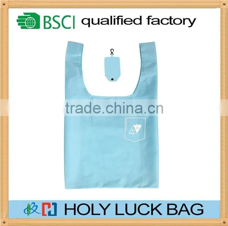 lululemon Factory supermarket foldable polyester shopping bag folding bag