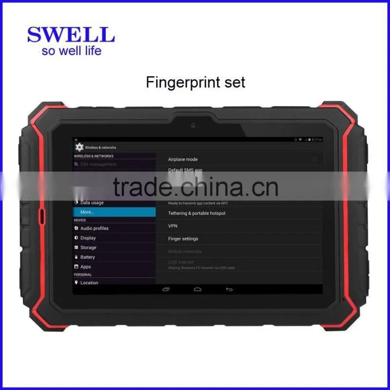 MTK8382 Quad Core 8inch android4.4 large warehouse management tablet pc IP67 NFC BT GPS T82