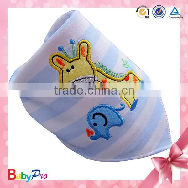 2015 High Quality Wholesale Giraffe And Elephant Kids Scarf Bandana Baby Beadbands