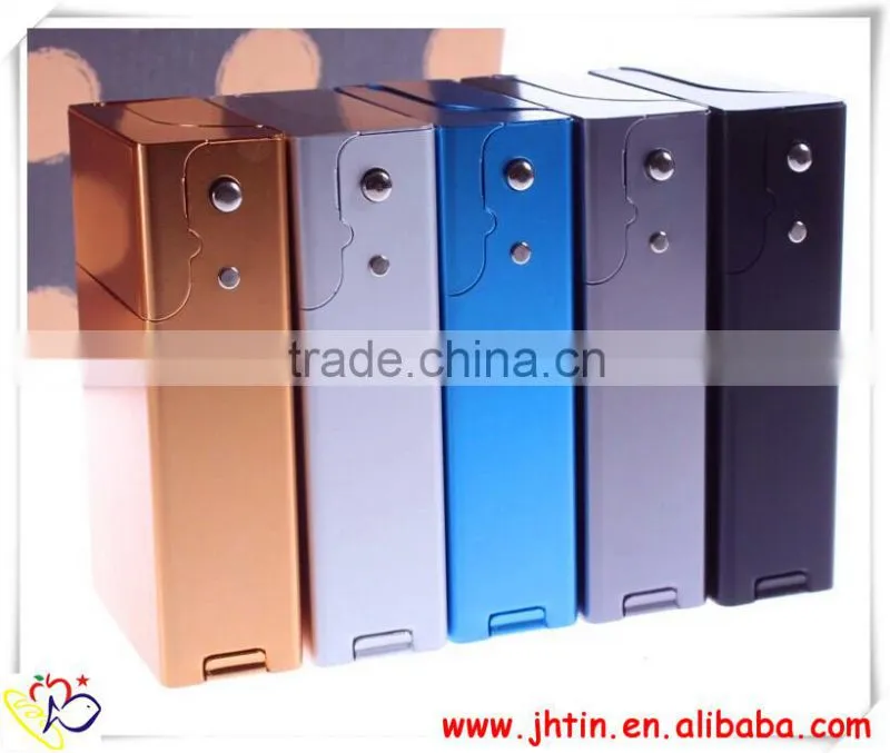 Wholesale Automatic Opening Cigarette tin boxes/cigarette case proveedor china