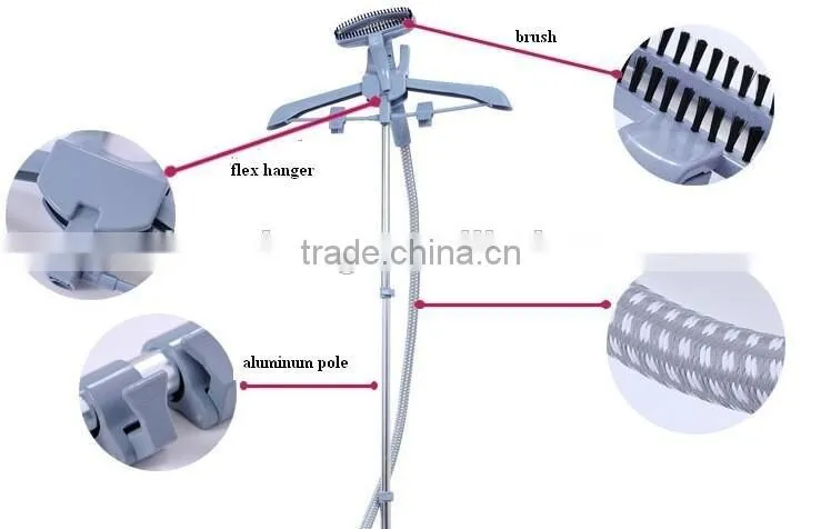 high pressure luxury standing iron garment steamer 1700w