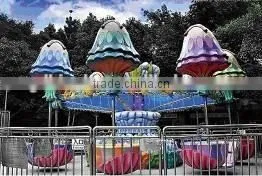 amusement park rides 30 seats kids happy rotating jellyfish for children games