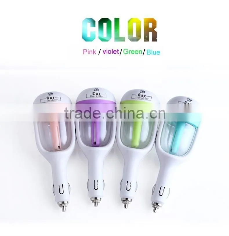 2016 innovative product Car Ultrasonic Aroma Diffuser, Car Ultrasonic Humidifier, Car USB Humidifier