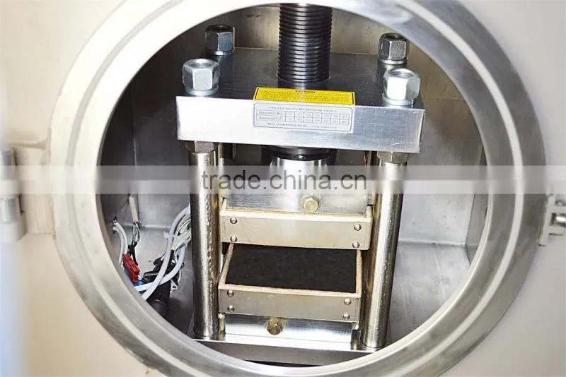 500C 20 T Vacuum Lamination Press with Two Heating Plate and Electric Hydraulic Pump / hot vacuum press machine