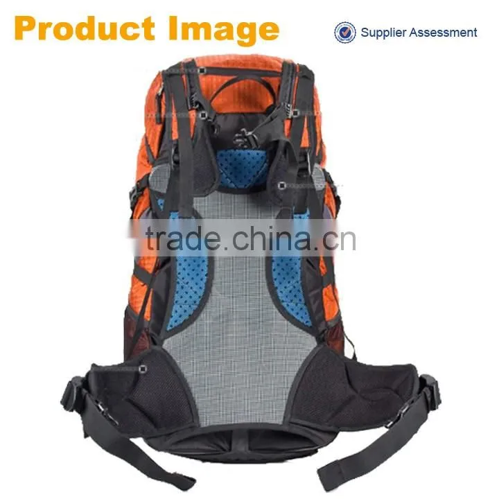 China wholesale climbing mountain backpack, 2016 Unisex outdoor trekking backpack