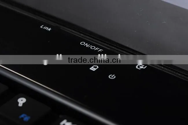 Bluetooth keyboard with leather case For ipad