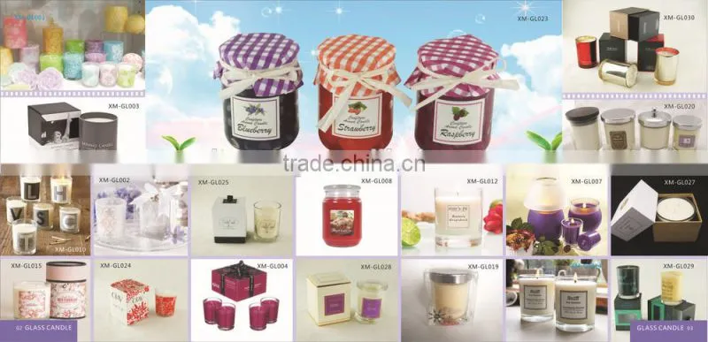 Christmas tree style pillar candle with vanilla scent