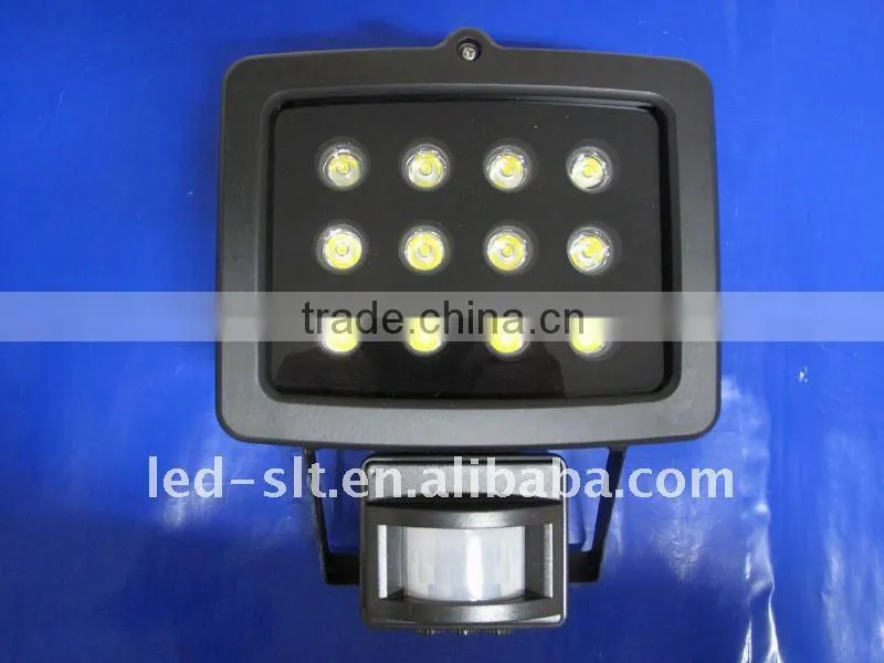 LED motion sensor flood lights,infrared motion detector activated light 8w, CE/ROHS