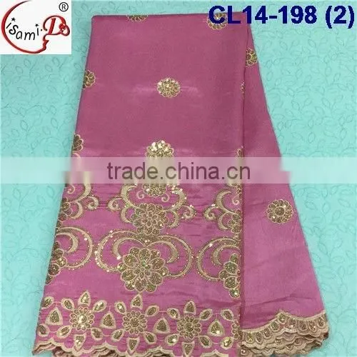 CL14-198 New design good quality george lace fabric,wholesale african george lace