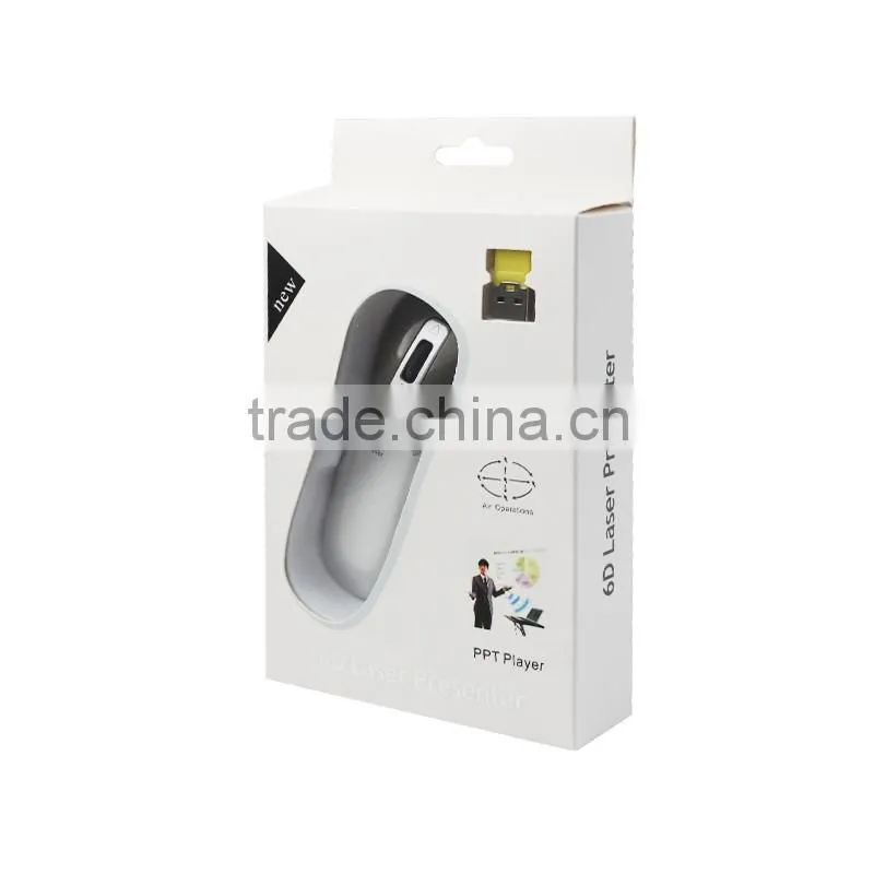 2.4Ghz USB laser pointer beam optical mouse remote control for presentation