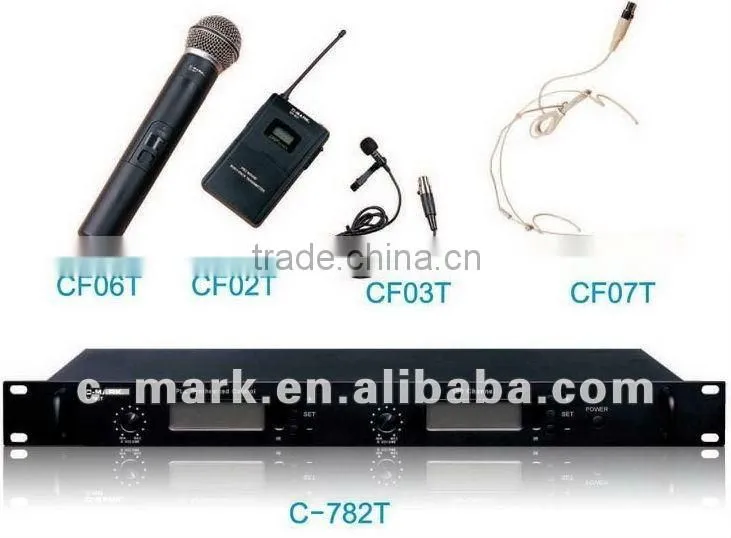 collar-worn, headset, wireless microphone C-782T