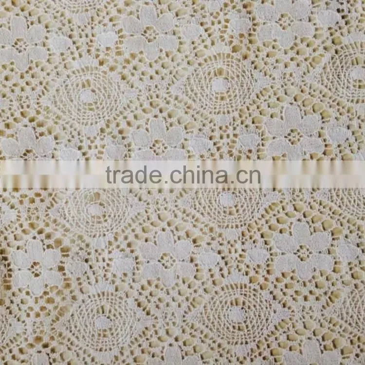 wholesale knitted lace fabric for fashion dress