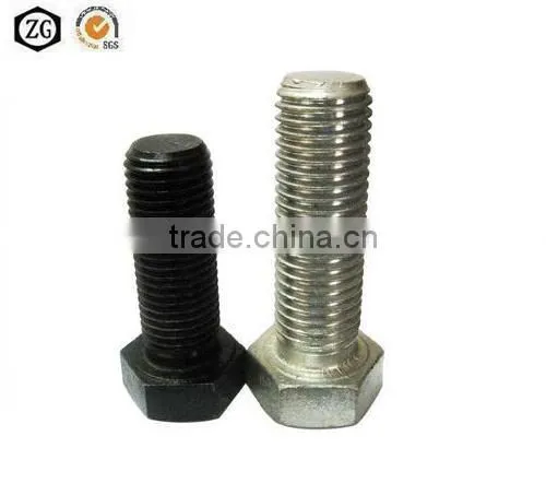 DIN933 Hexagon bolt carbon steel full threaded