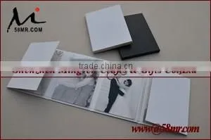 Mini Leather Peel and Stick Photo Album Holder Folio