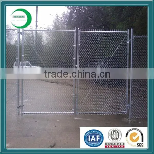 Hot Dipped Galvanized Steel Temporary chain link Fence around building site