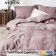 VEKEN Hometextile Products 100% Linen Bed Sheet