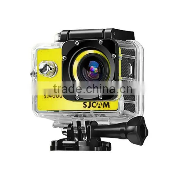 2015 top selling Extreme Sports Action Camera SJCAM SJ4000+WIFI 1080P Full HD Wifi Sport Camera underwater WIFI 30M Waterproof